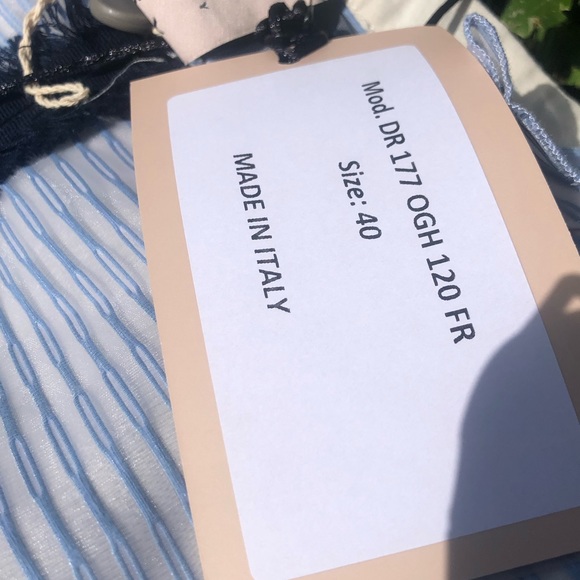 Rary Blue Dress Made in Italy - Picture 11 of 13